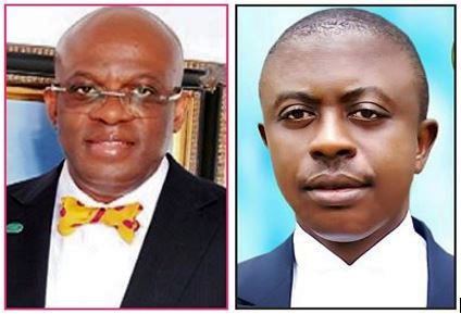 Paul Usoro SAN(NBA President) & T.T Igba Esq(3rd National Vice President )