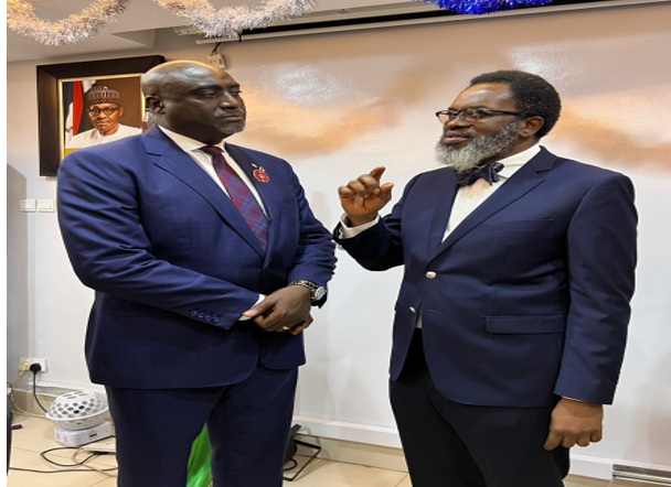 NBA President, Y. C. Maikyau OON, SAN, visits the Attorney General of Lagos State over Police Brutality in Lagos State.