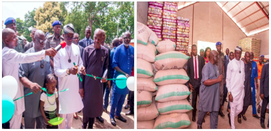 Benue Governor Hyacinth Alia Share Relief Materials to IDPs in Benue State