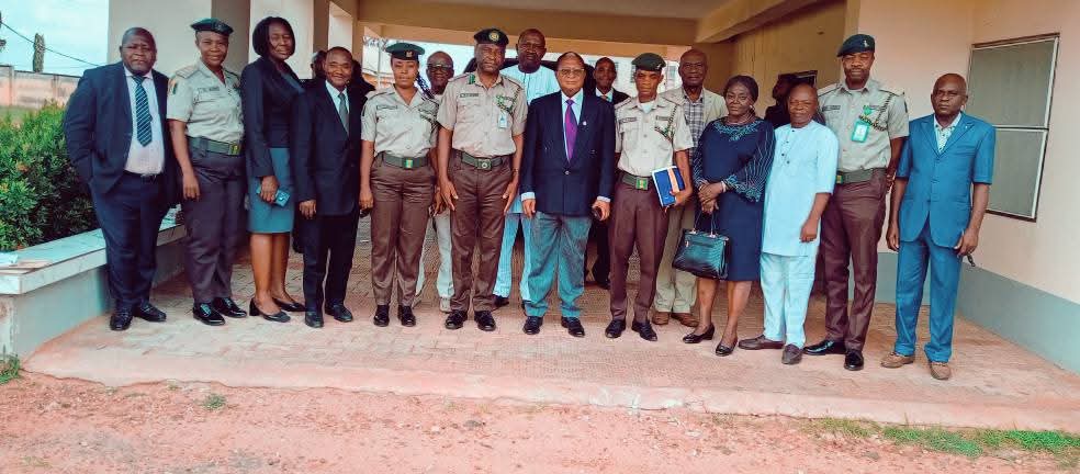 JUSTICE IKPAMBESE PLEDGES TO SYNERGIZE WITH FEDERAL CORRECTIONS TO ENSURE QUICK DISPENSATION OF CRIMINAL JUSTICE JUSTICE IKPAMBESE PLEDGES TO SYNERGIZE WITH FEDERAL CORRECTIONS TO ENSURE QUICK DISPENSATION OF CRIMINAL JUSTICE