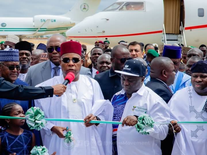 VICE PRESIDENT KASHIM SHETTIMA COMMISSIONS KEY PROJECTS IN JALINGO